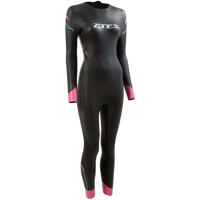 2025 Zone3 Womens Agile Swim Wetsuit WS21WAGI114 - Black